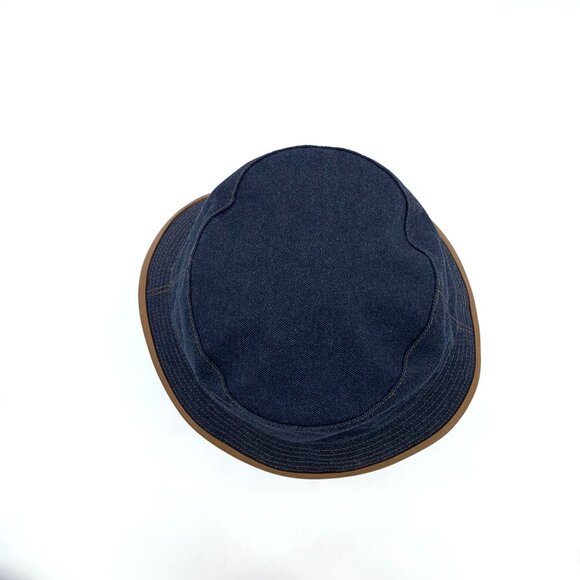 Loro Piana Dark Blue Wool Casual Denim Fisherman\'s Hat Circumference main image 5